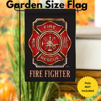 ‘Fire Fighter First Responders’ Decorative Flag
