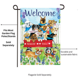 ‘Waggin Tails’ Decorative Flag