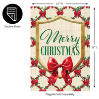 ‘Christmas Bows’ Decorative Flag