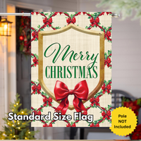 ‘Christmas Bows’ Decorative Flag