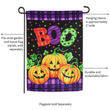 ‘Boo Jack-o-Lanterns’ Decorative Flag