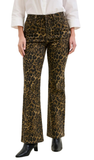 JUDY BLUE, HW Bootcut Leopard Print