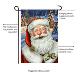 ‘Jolly Santa’ Decorative Flage