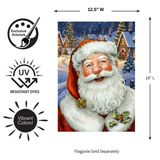‘Jolly Santa’ Decorative Flage