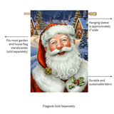 ‘Jolly Santa’ Decorative Flage