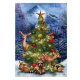 ‘Christmas Tree Friends’ Decorative Flage