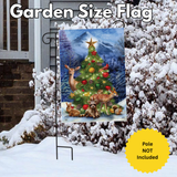 ‘Christmas Tree Friends’ Decorative Flage