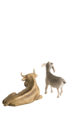 Willow Tree, Ox and Goat