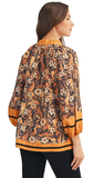 Jodifl Slit Hem Floral Top