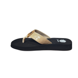 Yellow Box Flip Flops, ‘Abenego’ in Taupe