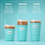 SWIG “Ghost Town” Medium Iced Cup Coolie