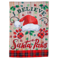 ‘Santa Paws’ Decorative Flag