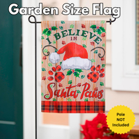 ‘Santa Paws’ Decorative Flag