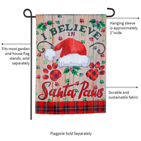 ‘Santa Paws’ Decorative Flag