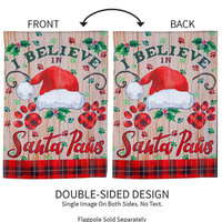 ‘Santa Paws’ Decorative Flag