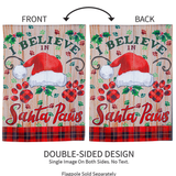 ‘Santa Paws’ Decorative Flag