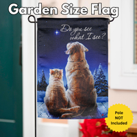‘Do You See What I See’ Decorative Flag