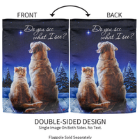 ‘Do You See What I See’ Decorative Flag