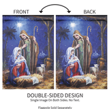 ‘Holy Night Nativity’ Decorative Flag