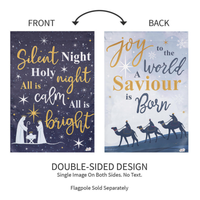 ‘Joy to the World REVERSIBLE’ Decorative Flag