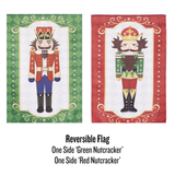 ‘Trio Nutcracker’ Reversible Decorative Flag