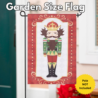 ‘Trio Nutcracker’ Reversible Decorative Flag