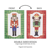 ‘Trio Nutcracker’ Reversible Decorative Flag