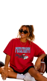 Vintage Mississippi Football , Red