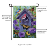 ‘Morning Glory Festial’ Decorative Flag