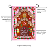 ‘Home Sweet Home Applique’ Decorative Flag