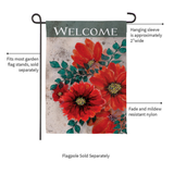 ‘Royal Red Poppy’ Decorative Flag