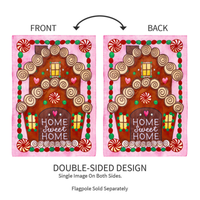 ‘Home Sweet Home Applique’ Decorative Flag