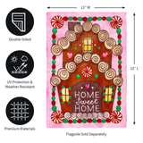 ‘Home Sweet Home Applique’ Decorative Flag
