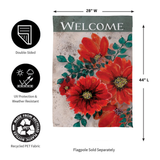 ‘Royal Red Poppy’ Decorative Flag