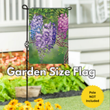 ‘Colorful Wisteria’ Decorative Flag