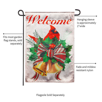 ‘Welcome Cardinal’ Decorative Flag