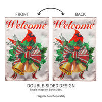 ‘Welcome Cardinal’ Decorative Flag