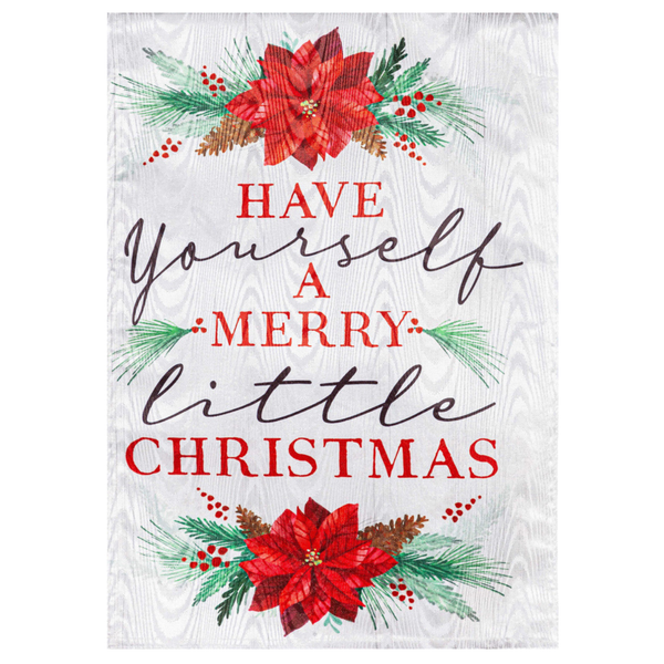 ‘Have Yourself a Merry Little Christmas’ Decorative Flag
