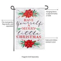 ‘Have Yourself a Merry Little Christmas’ Decorative Flag