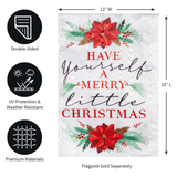 ‘Have Yourself a Merry Little Christmas’ Decorative Flag