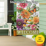 ‘Dahlia Botanica’ Decorative Flag