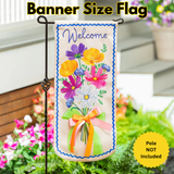 ‘Wildflower Bouquet’ Decorative Banner Flag