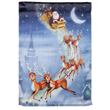 ‘Santa’s Sleigh’ Decorative Flag