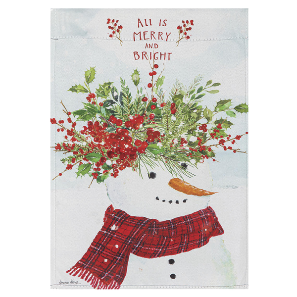 ‘All is Merry & Bright’ Decorative Flag