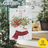 ‘All is Merry & Bright’ Decorative Flag