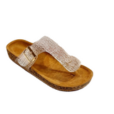 CCOCCI Sparkling Jelly Thong Sandals, Assorted Colors