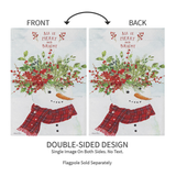 ‘All is Merry & Bright’ Decorative Flag