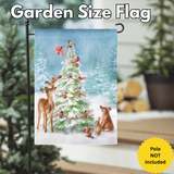 ‘Christmas Tree & Friends’ Decorative Flag