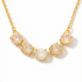 SORRELLI Shaughna Tennis Necklace, Golden Goddess