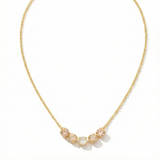 SORRELLI Shaughna Tennis Necklace, Golden Goddess